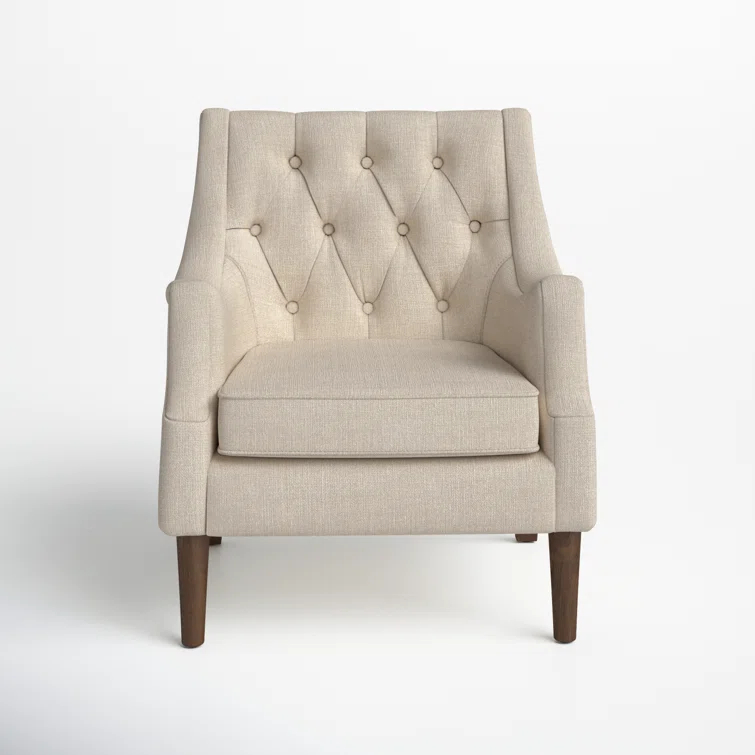 Anatonia 29.25" Wide Tufted Wingback Chair