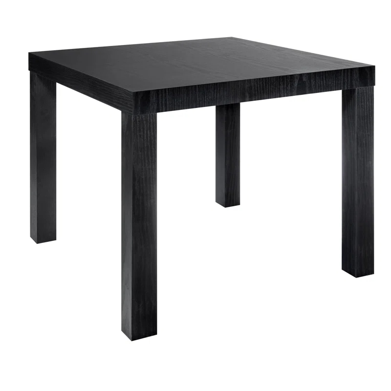 DHP Parsons End Table, Black Oak