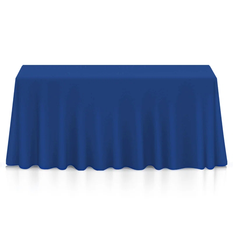 Lann's Linens Solid Color Rectangular Tablecloth