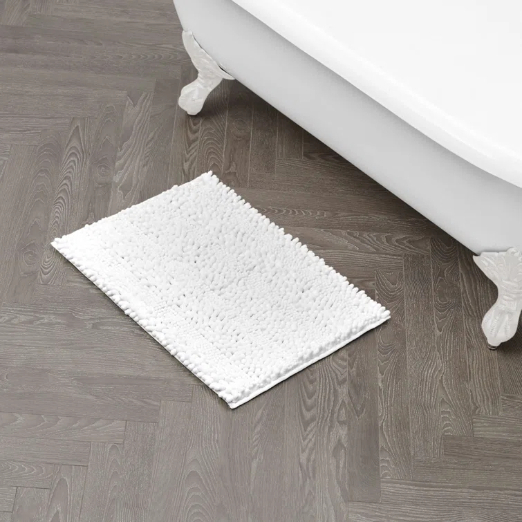 Laura Ashley Laura Ashley Astor Chenille Non-Slip Bath Mat