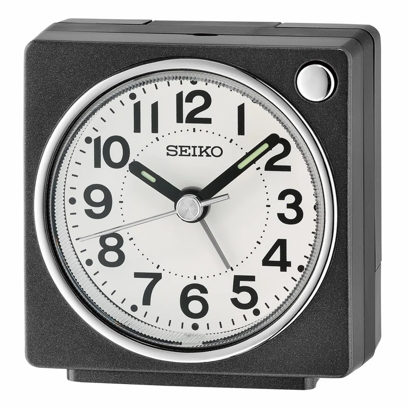 Seiko Fuji Analog Quartz Alarm Tabletop Clock