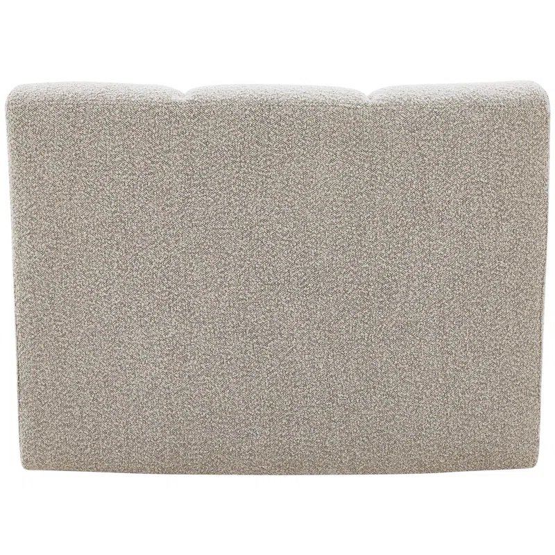 Everly Quinn Izen 43" W Boucle Fabric Modular Chair