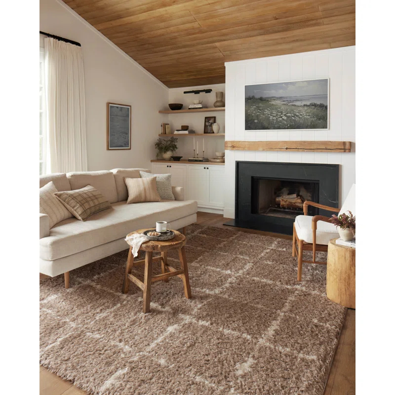 Angela Rose x Loloi Amira Khaki / Ivory Area Rug