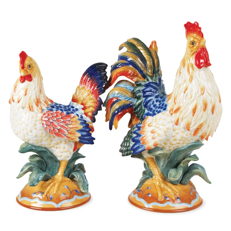 Fitz and Floyd Fitz and Floyd Halloween Havest Handmade Animals Figurine