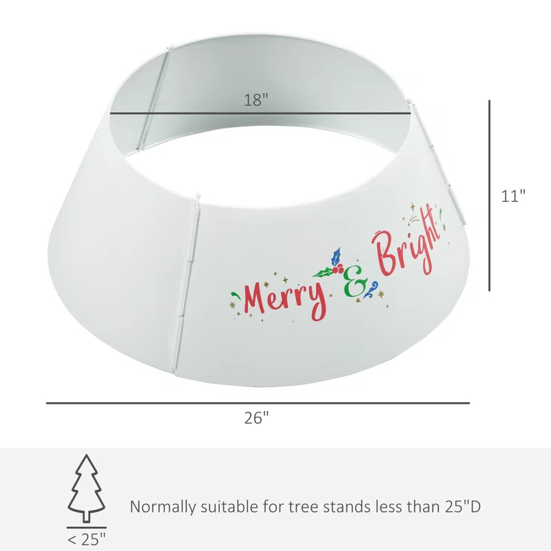 HomCom Metal Tree Collar