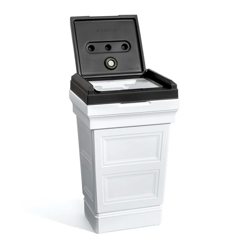 Step2 Step2 Atherton Patio 33 Gallon Trash Can
