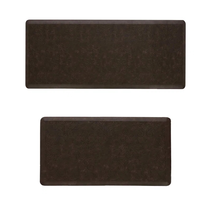 Chef Gear Embossed Soothing Comfort Anti-Fatigue Mat Set