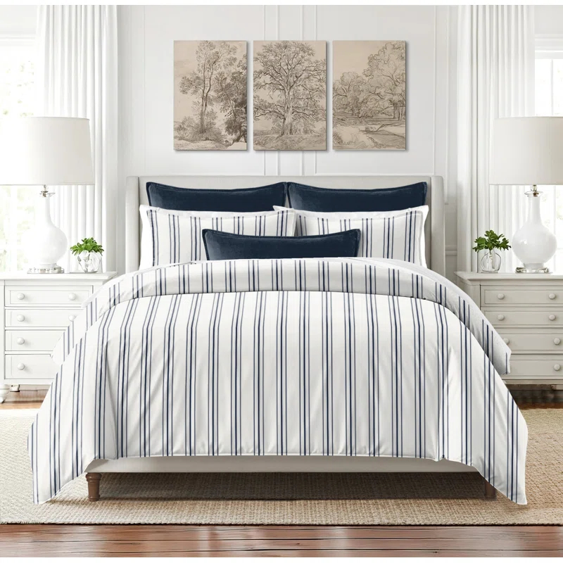 6ix Tailors Fine Linens Hudson Lane Cotton 6 Piece Comforter Set