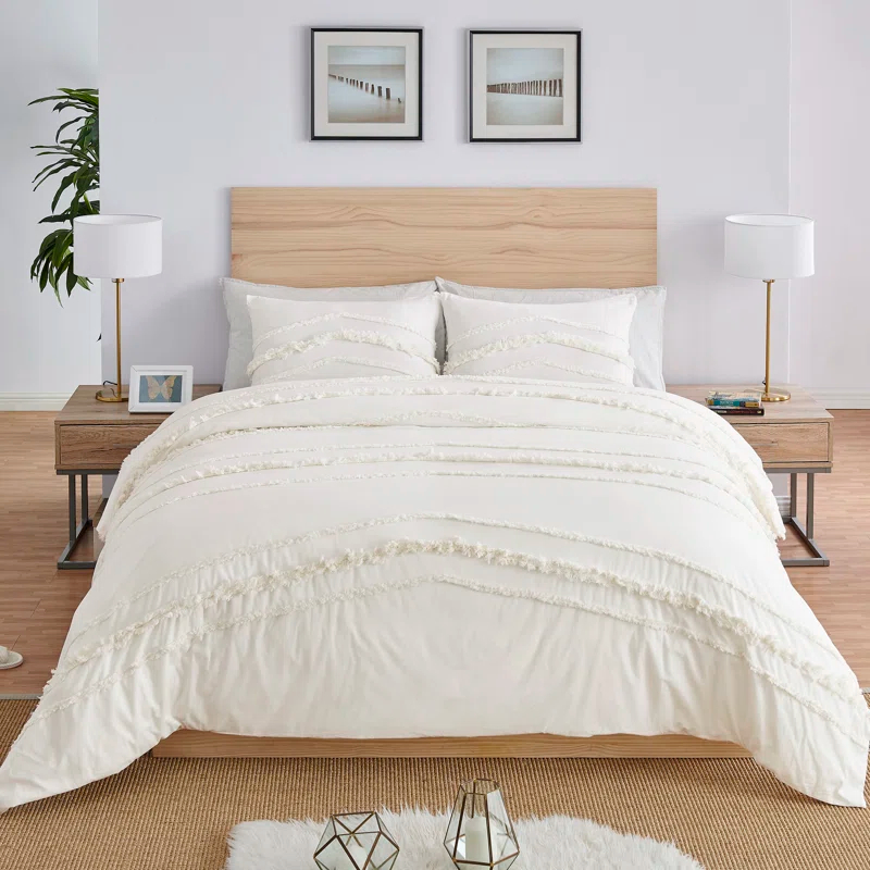 Sweet Jojo Designs Boho Fringe Twin Duvet Cover Bedding Set by Sweet Jojo Designs (Set of 2)