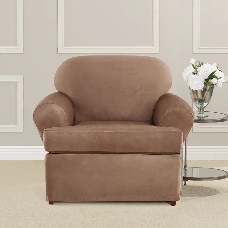 Sure Fit T-Cushion Armchair Slipcover