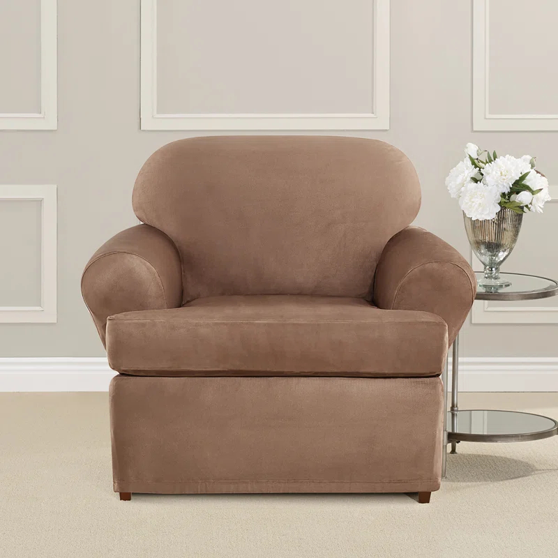 Sure Fit T-Cushion Armchair Slipcover