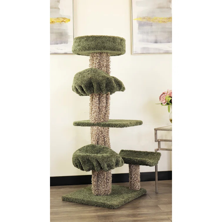 New Cat Condos 50'' H Cat Tree