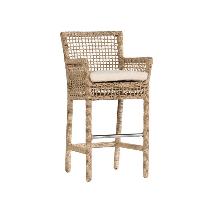 Classic Home Brisbane Outdoor Stool Natural