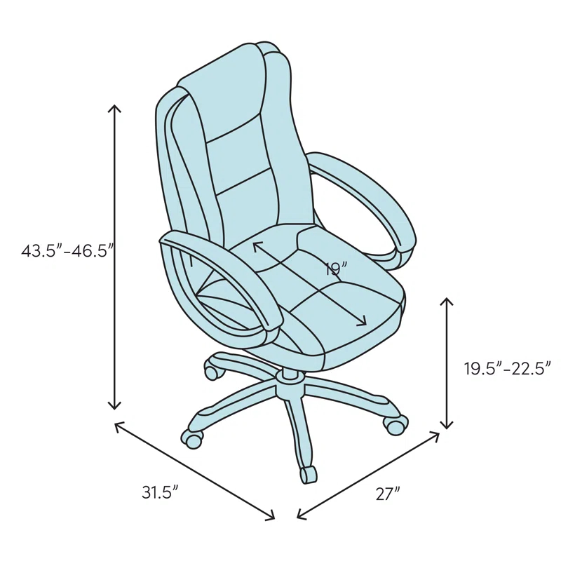 Boss Office Products Vinyl Executive Chair