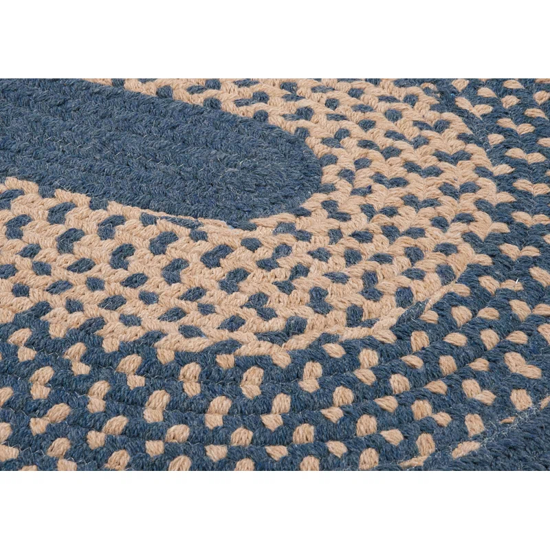 Highland Dunes Wingo Federal Blue Rug