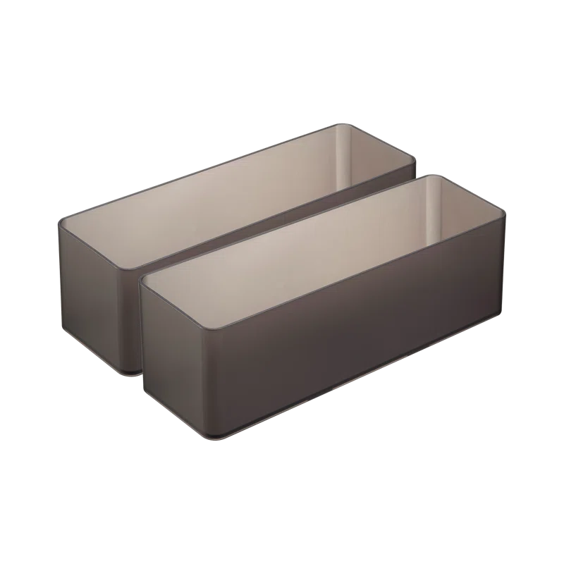 Yamazaki Home Yamazaki Home Stackable Organizers [Set Of 2] - Four Sizes, Deep