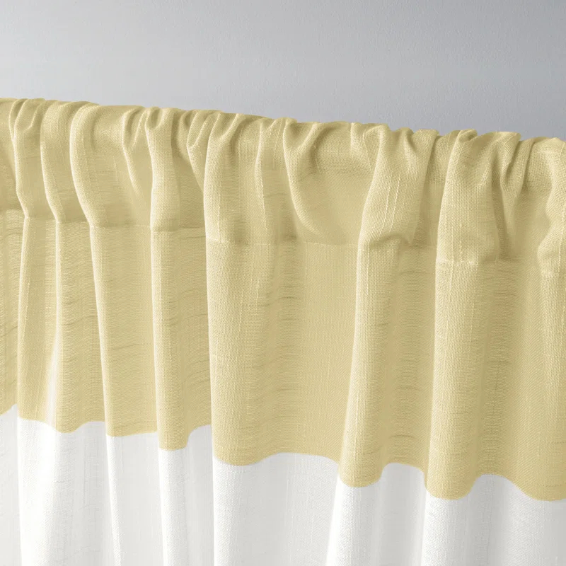 Amalgamated Textiles Darma Synthetic Sheer Curtain Pair