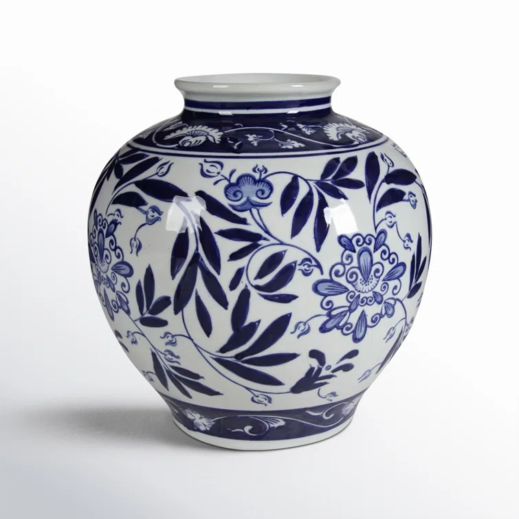 A&B Home Ceramic Floor Vase