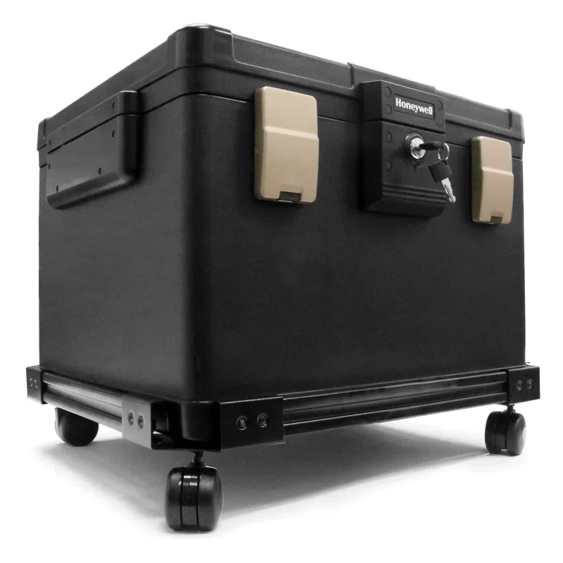 Honeywell 1.1 CuFt Legal Size Waterproof 1 Hour Fire File Molded Chest