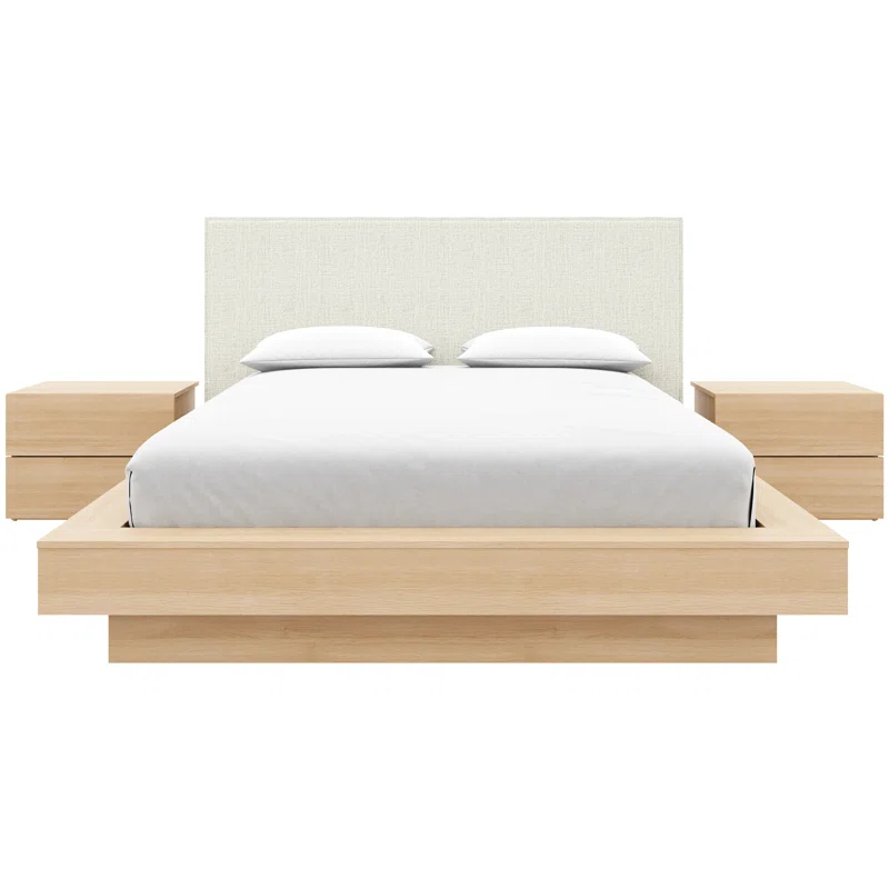 Nexera Julian 4-Piece Upholstered Queen Size Bedroom Set | Wayfair