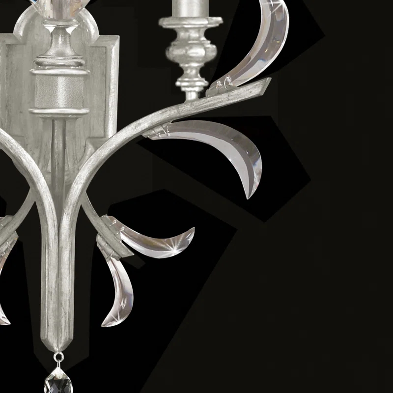 Fine Art Handcrafted Lighting Beveled Arcs 32" Sconce