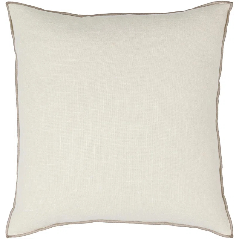 Livabliss Merrow Cotton Reversible Throw Pillow