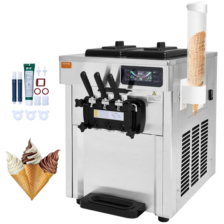 VEVOR VEVOR Soft Serve Ice Cream Machine Maker