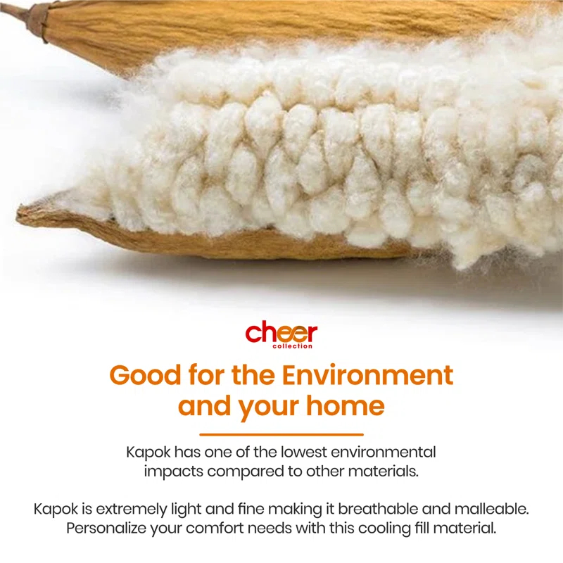 Cheer Collection Fiber Medium Pillow