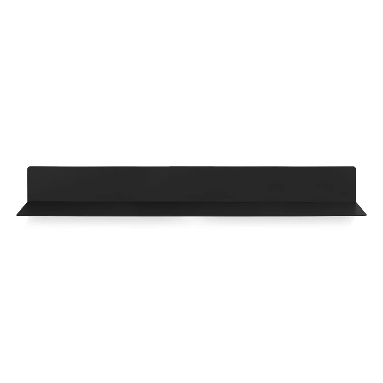 Minimalist Putty Steel Welf Large Wall Shelf, 40" W