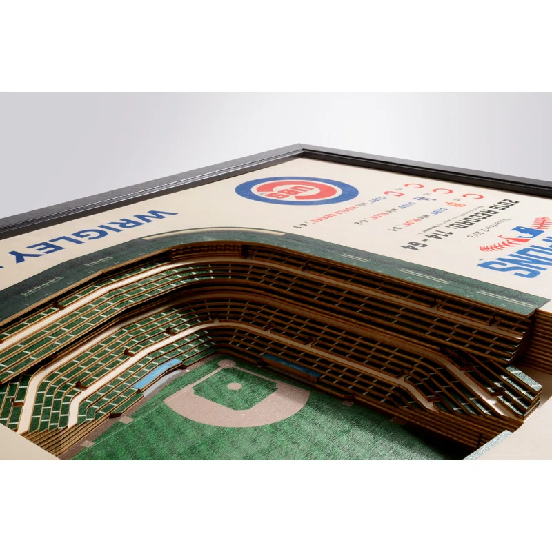 YouTheFan MLB 25-Layer StadiumViews 3D Wall Art