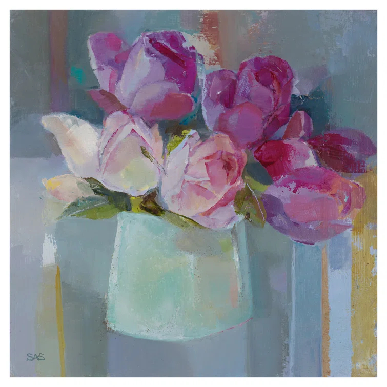 Red Barrel Studio® " Roses For The Table " by Sarah Simpson