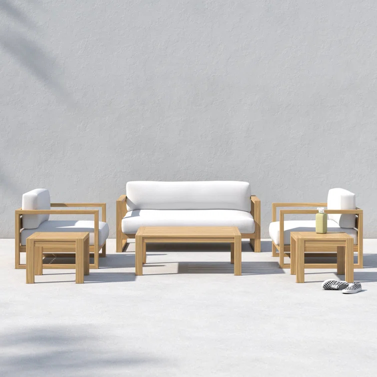 Cambridge 6 Piece Outdoor Patio Teak Set