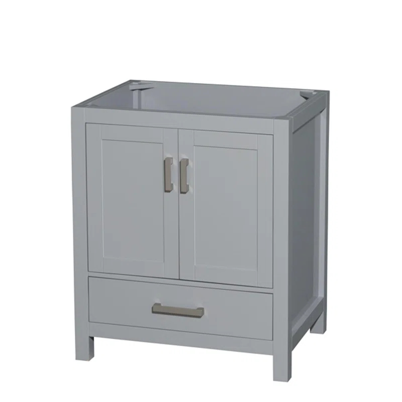 Wyndham Collection Sheffield 29" Freestanding Single Vanity Base Only
