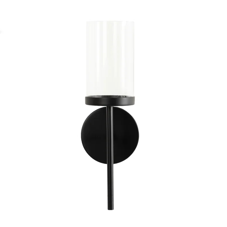 Kate and Laurel Blaise 14.0'' H Metal Wall Wall Sconce