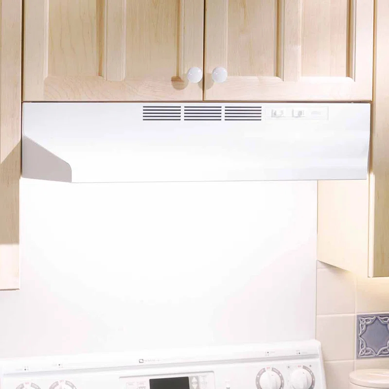 Broan NuTone 30" Steel 190 CFM Ductless (Non-Vented) Under Cabinet Range Hood with Charcoal Filter
