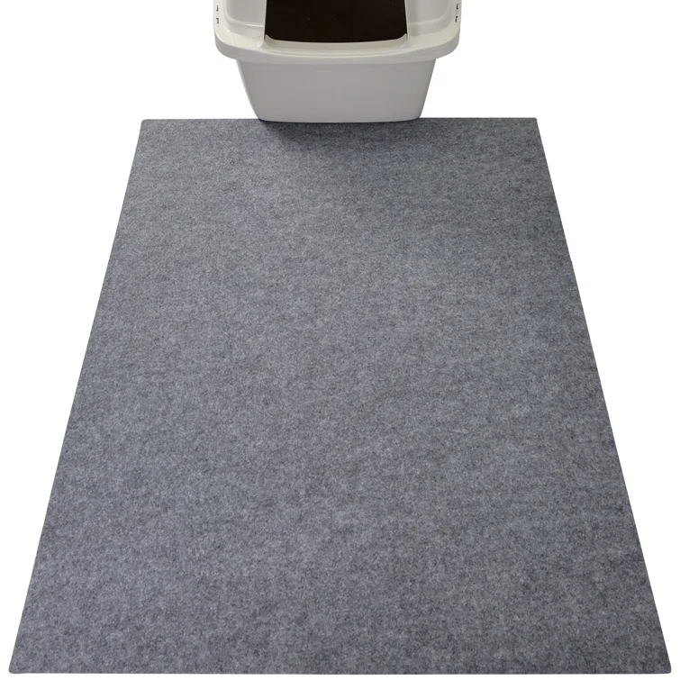 Drymate XL Cat Litter Mat for Litter Box, Protective & Decorative - Absorbent, Waterproof, Machine Washable