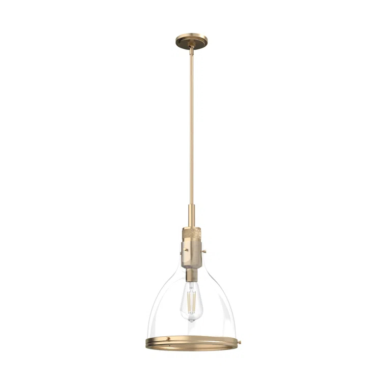Hunter Fan Van Nuys 1 Light Bell Pendant
