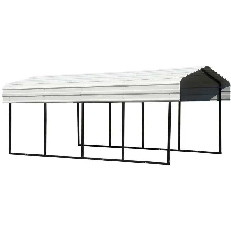 Arrow Arrow Galvanized Steel Carport