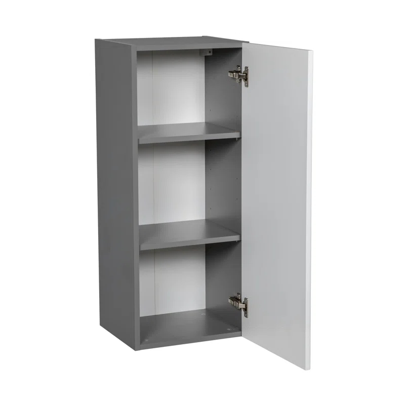 WALLKITCHENS Open Particleboard Standard Wall Cabinet Ready-to-Assemble