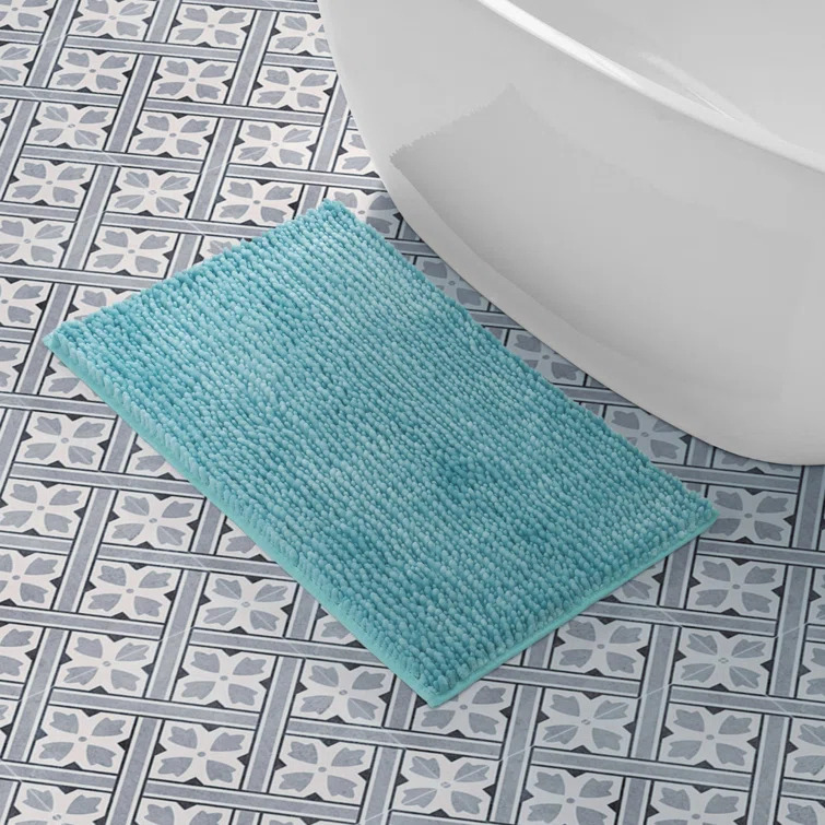 Laura Ashley Laura Ashley Butter Chenille Bath Rug
