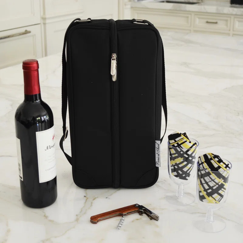 Picnic at Ascot Paris Sunset Wine Carrier