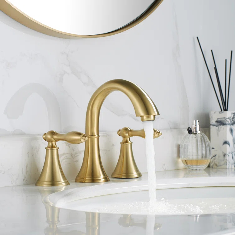 Vinnova Florence Widespread 2-handle Bathroom Faucet 106123-BAF-BG