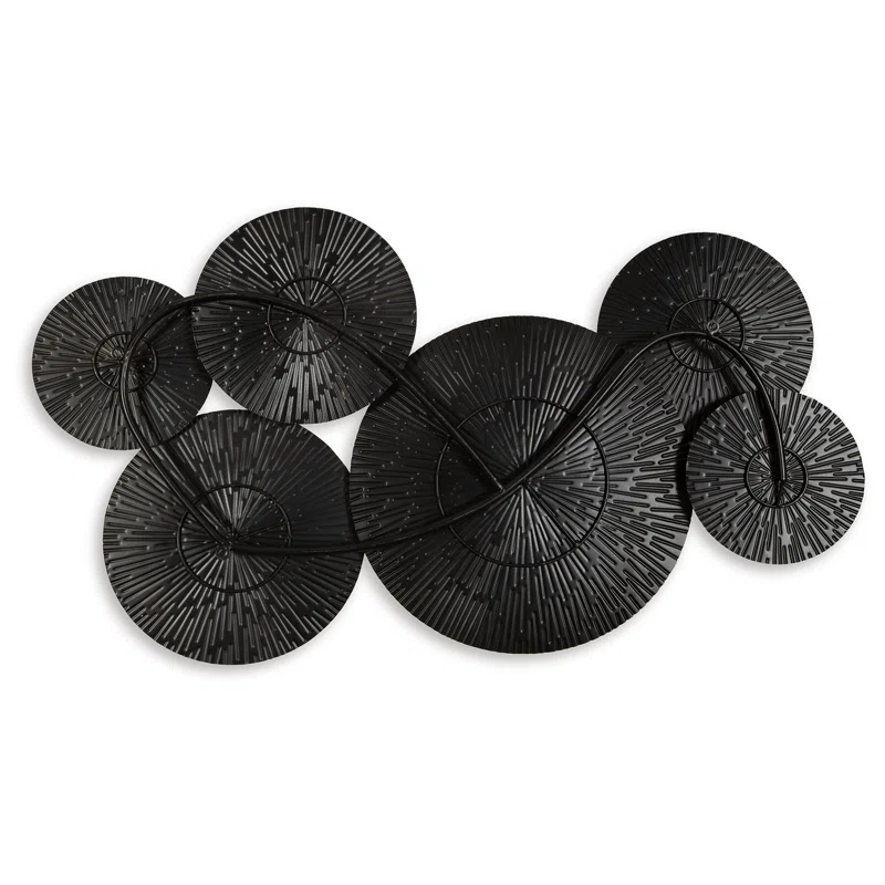 Wade Logan® Cheltzie Abstract Wall Decor on Metal