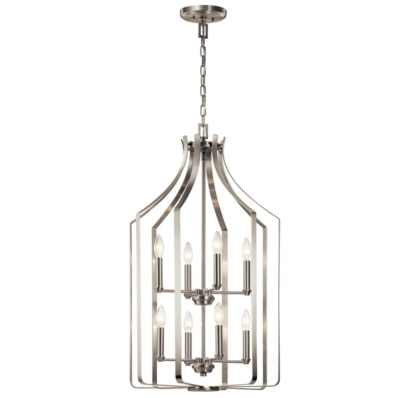 Mercuri 8 - Light Lantern Geometric Chandelier