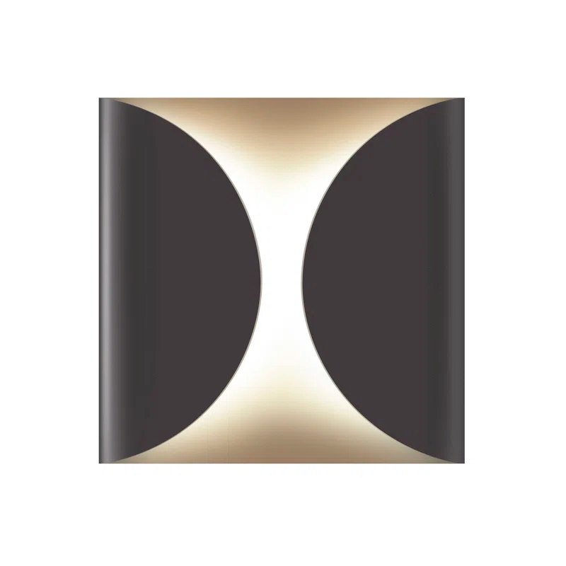 Folds Aluminum LED Wall Light