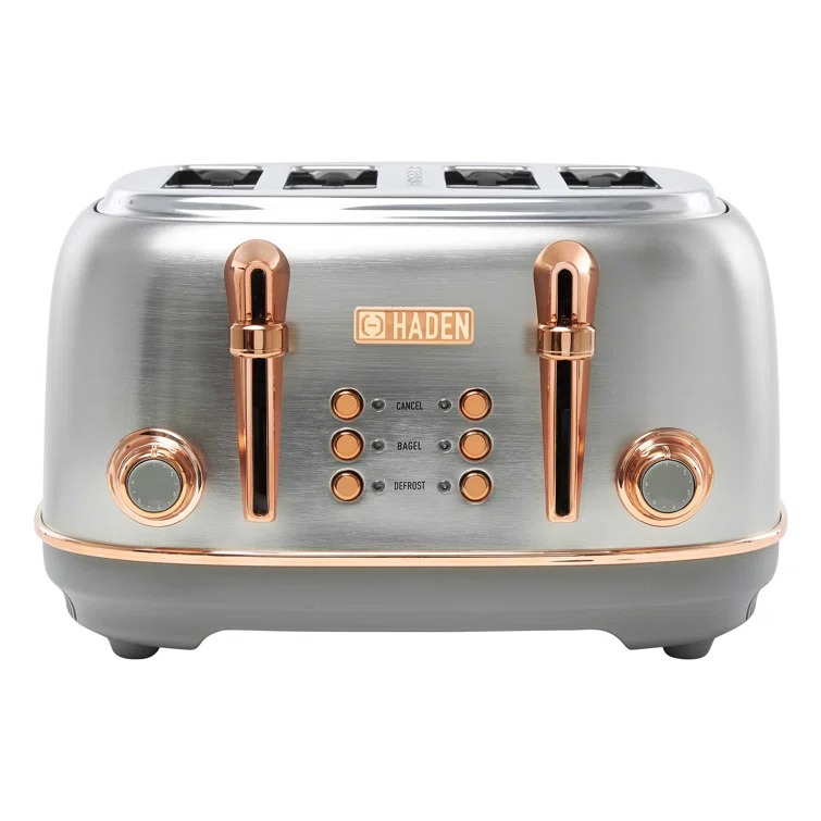 HADEN Heritage 4-Slice Wide Slot Toaster