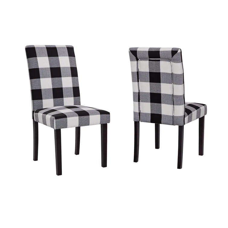Gracie Oaks Gossner Montgomery Upholstered Parsons Dining Chair (Set of 2)