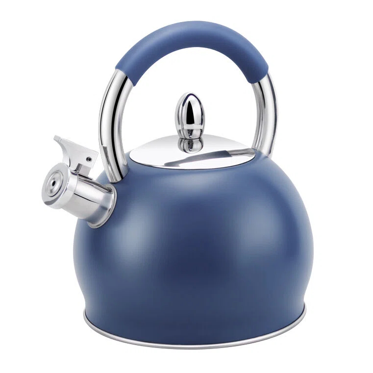 HAUS ROLAND HAUS ROLAND 3.2 Quarts Stainless Steel (18/10) Whistling Stovetop Tea Kettle