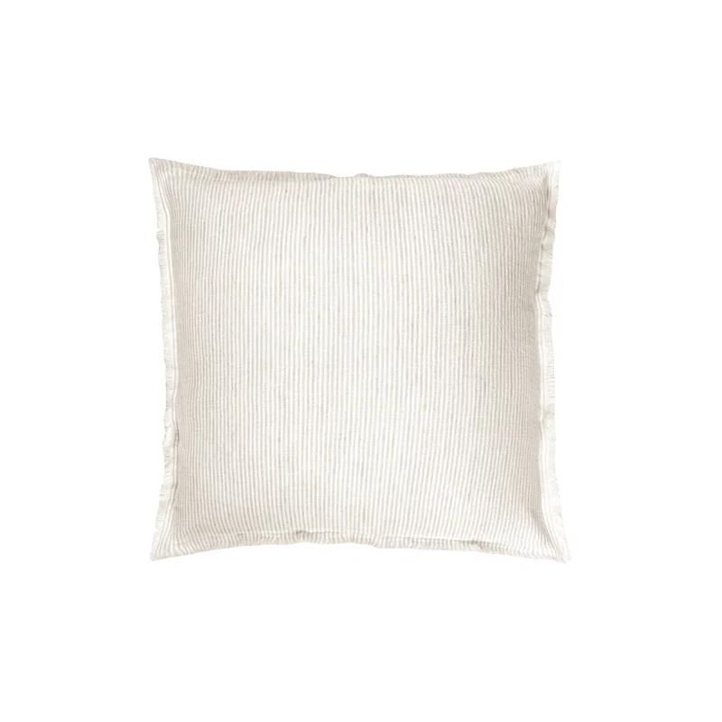 Anaya Striped Down So Soft Linen Pillow | Wayfair