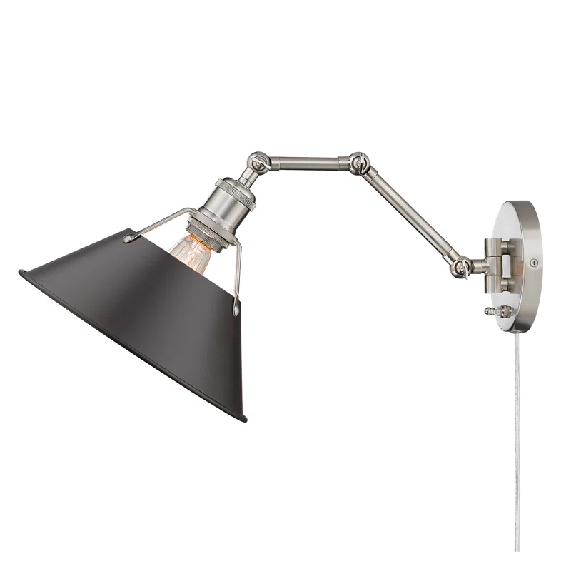 Trent Austin Design® Weatherford Steel Swing Arm Sconce